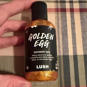 Lush Golden Egg Glittering Shower Gel 3.3 oz